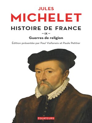 cover image of Histoire de France (Tome 9)--Guerres de religion